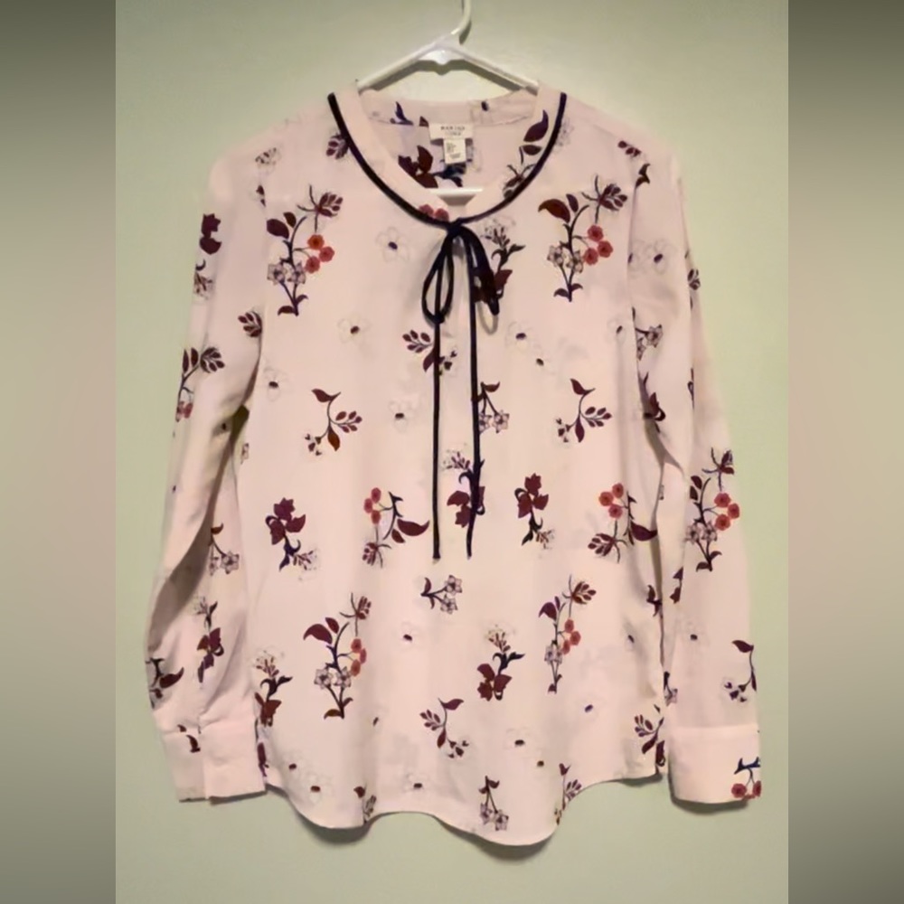 Marina Luna Floral Blouse